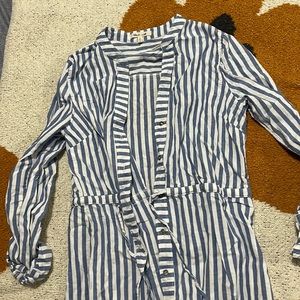 Bleuh Ciel button up dress size s